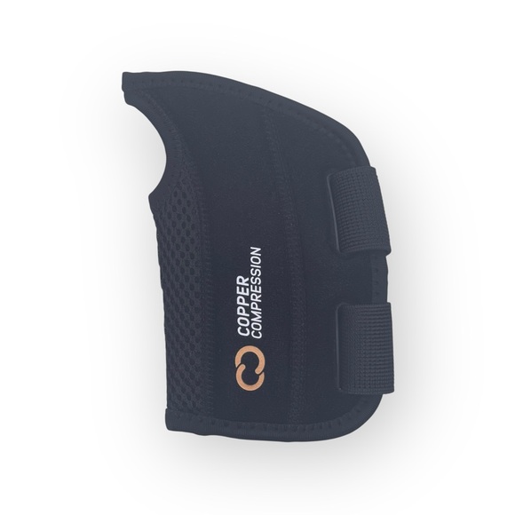 new Copper Compression ✪ Right Hand Wrist Brace ✪ Black ✪ Small Med ✪ Heal Pain - Picture 10 of 16